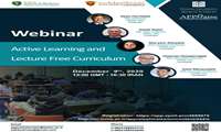 وبینار بین المللی با عنوان (Active learning and lecture free curriculum)