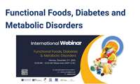 برگزاری وبینار بین المللی تخصصیFunctional Foods and metabolic Disorders