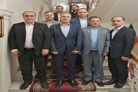 دیدار اعضای ایرانی اتحادیه دانشگاه های دولتی حاشیه خزر با سفیر ایران در روسیه 